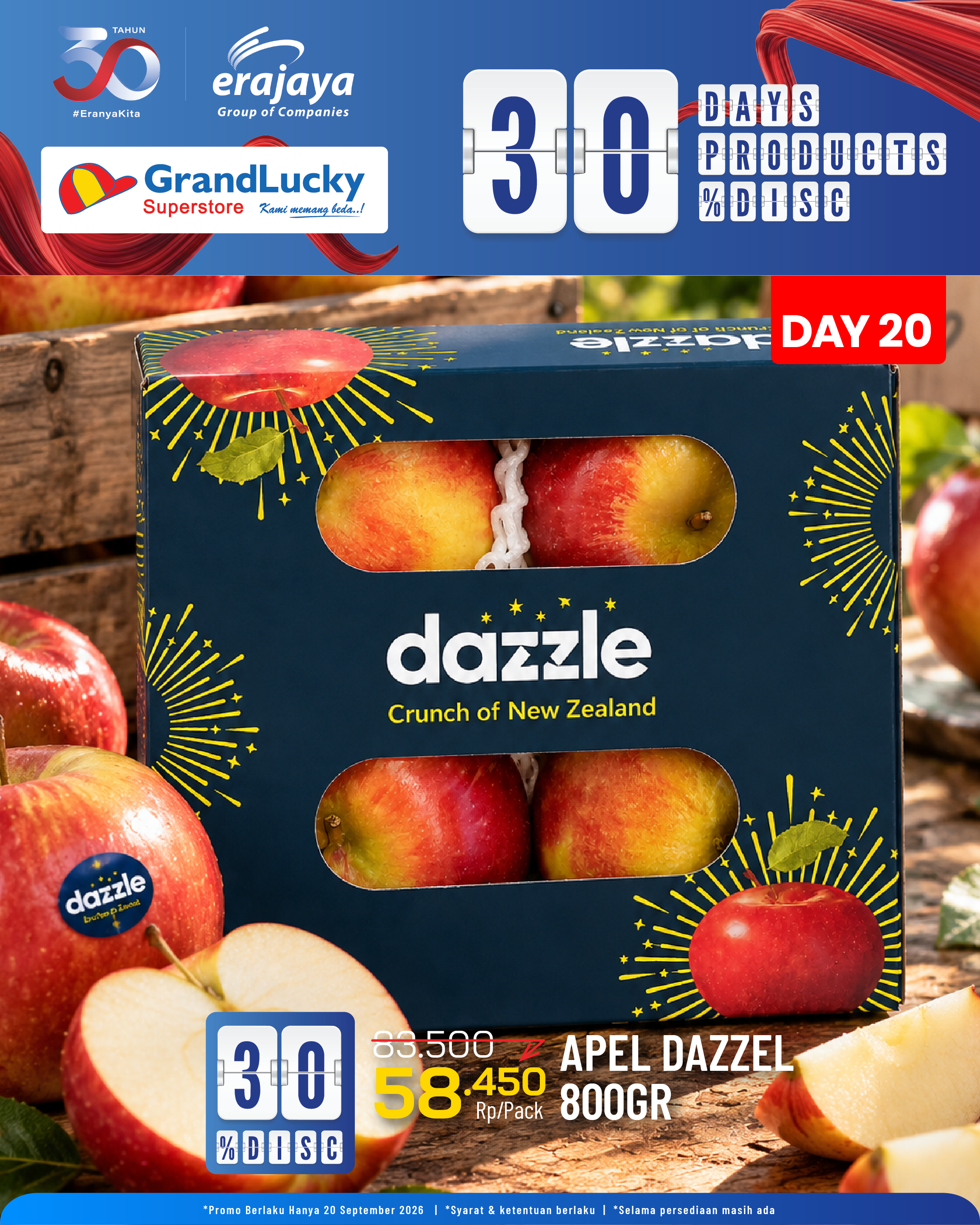 PROMO 30th Anniversary Erajaya Day 20